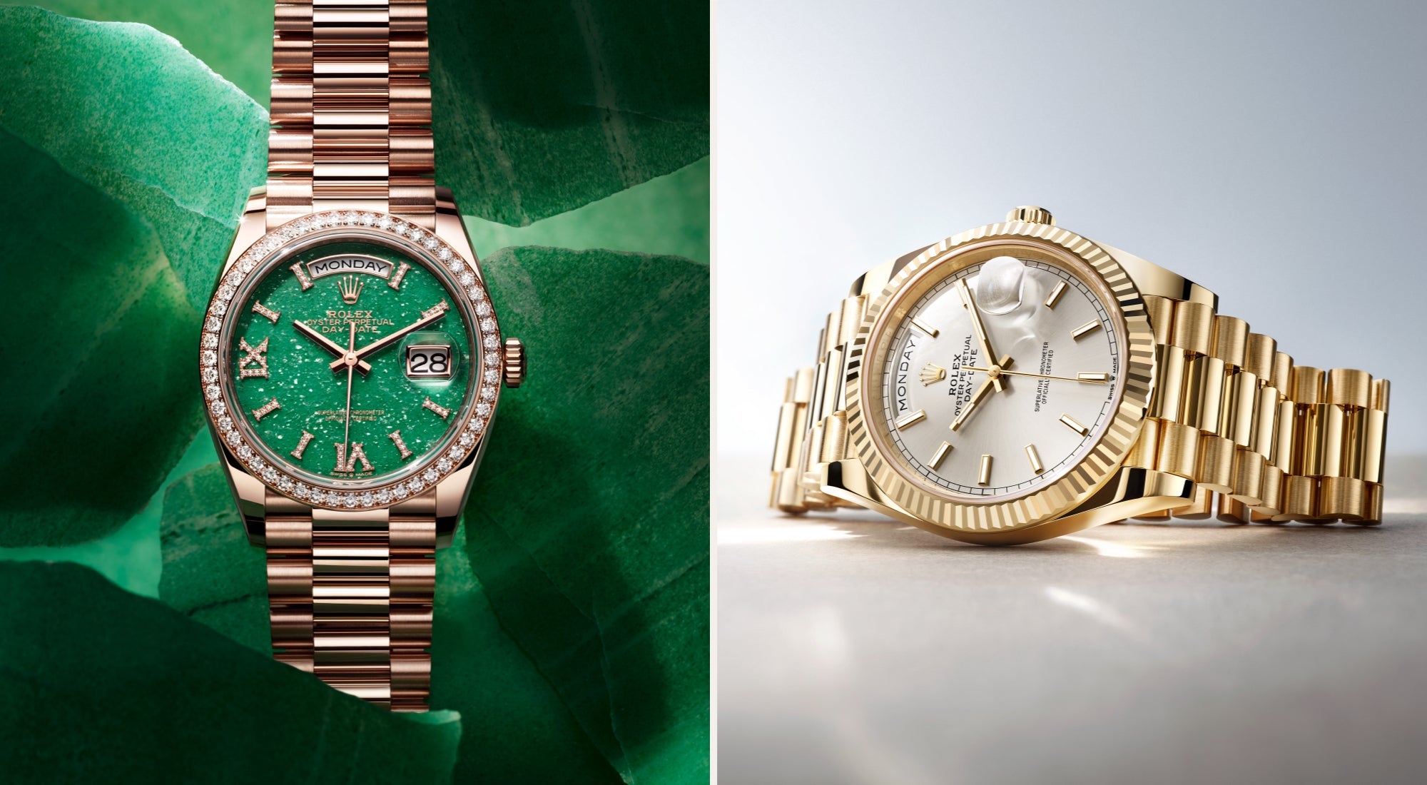 rolex day date watches - henne jewelers