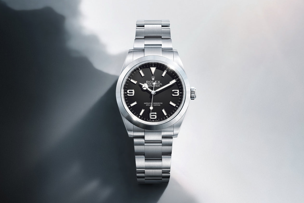 rolex explorer watches - henne jewelers