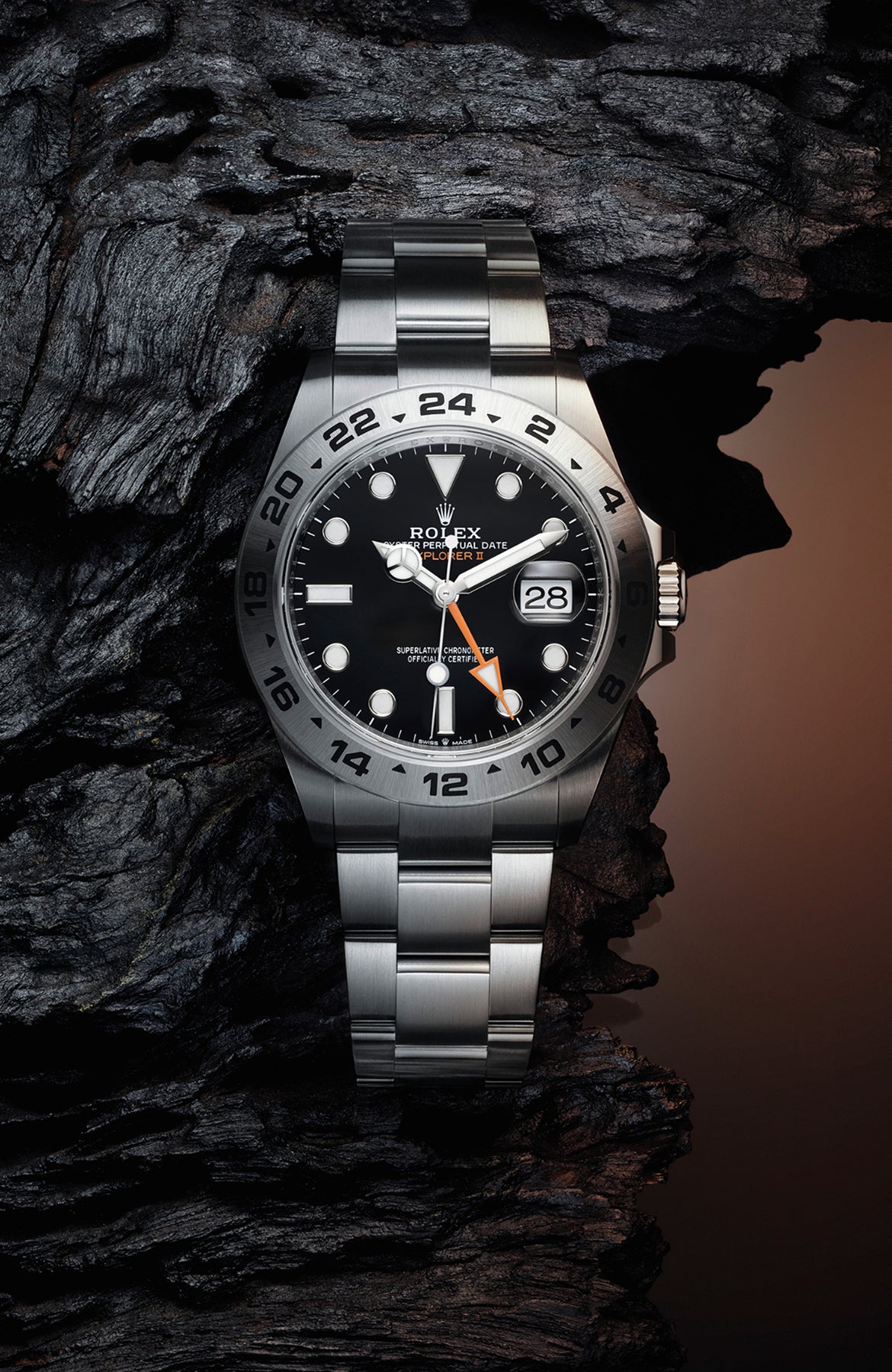 rolex explorer ii watches - henne jewelers