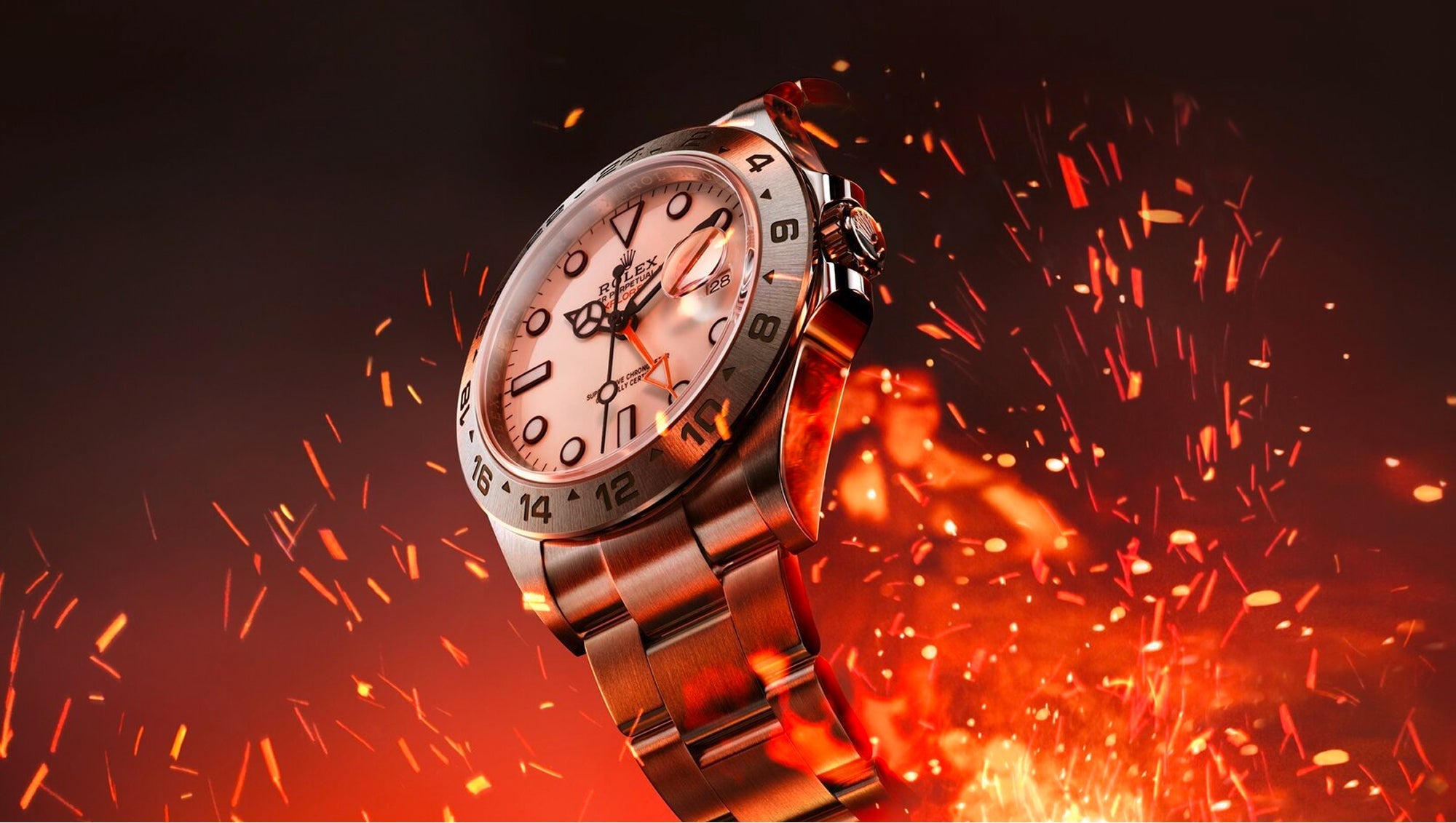 rolex explorer ii watches - henne jewelers