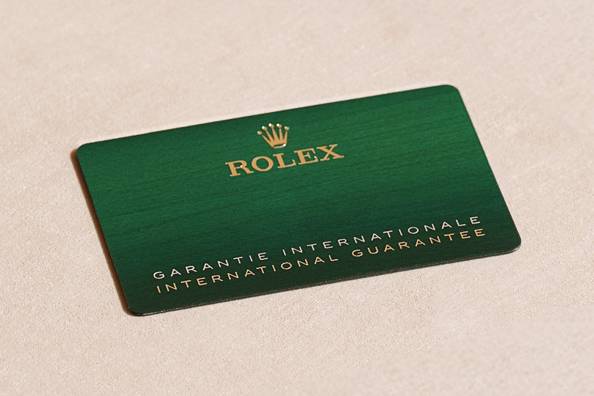 rolex international guarantee - henne jewelers