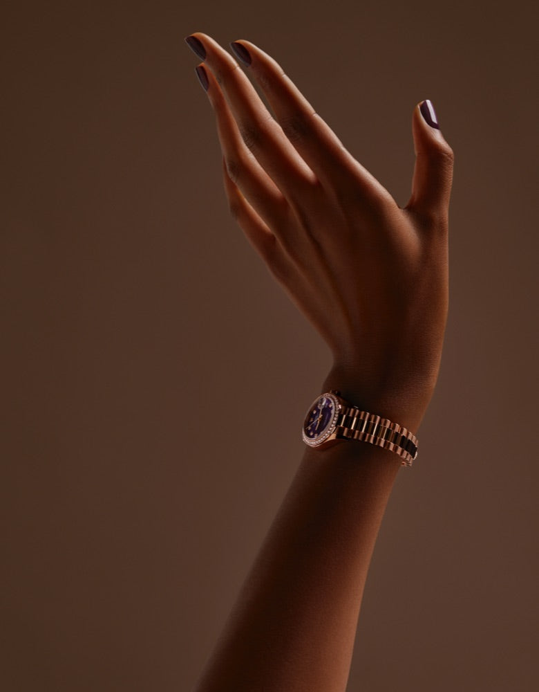 rolex lady datejust watches - henne jewelers