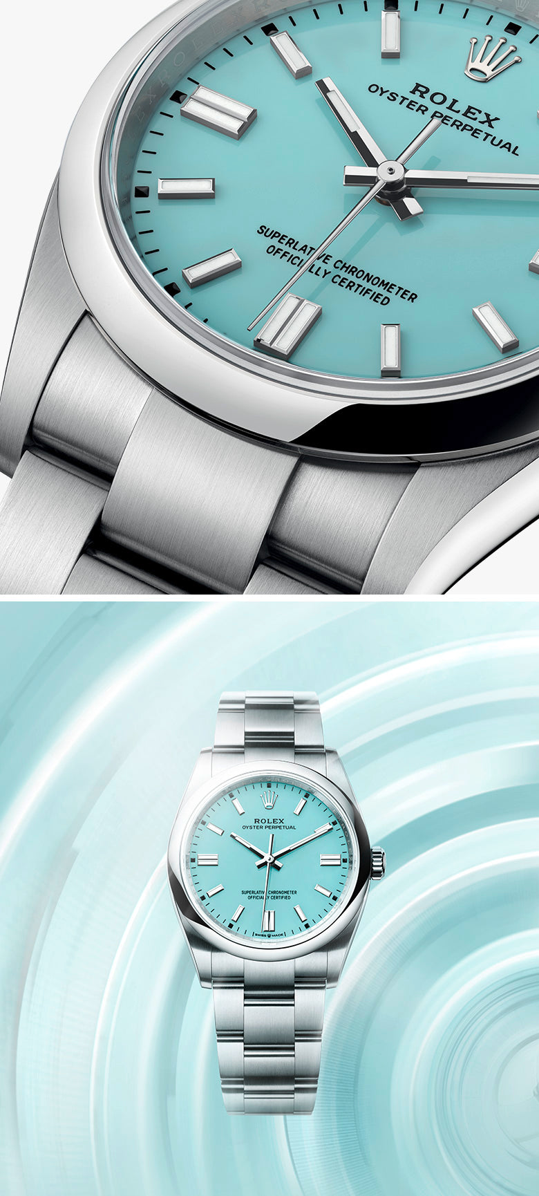 rolex oyster perpetual watches - henne jewelers