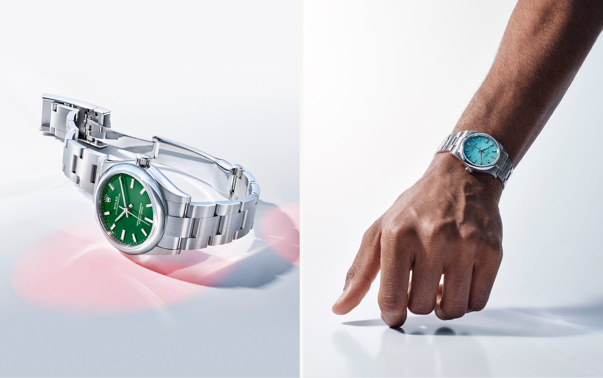 rolex oyster perpetual watches - henne jewelers