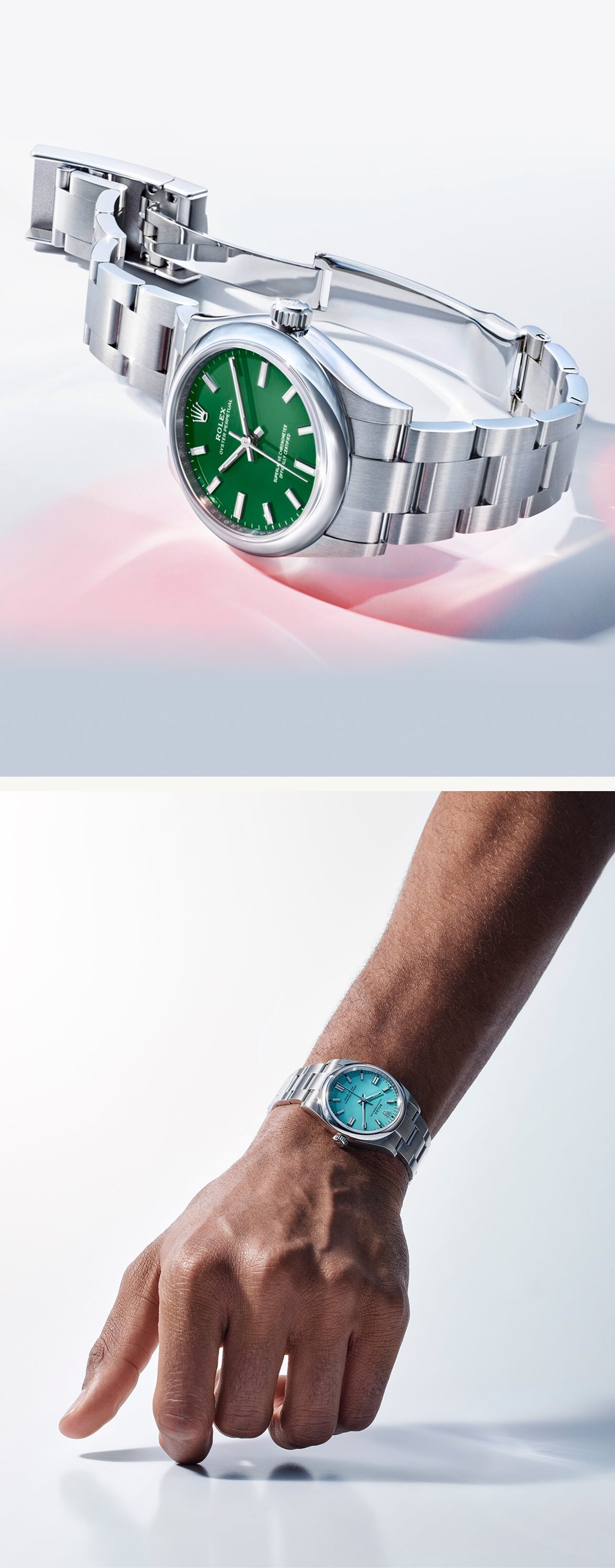 rolex oyster perpetual watches - henne jewelers