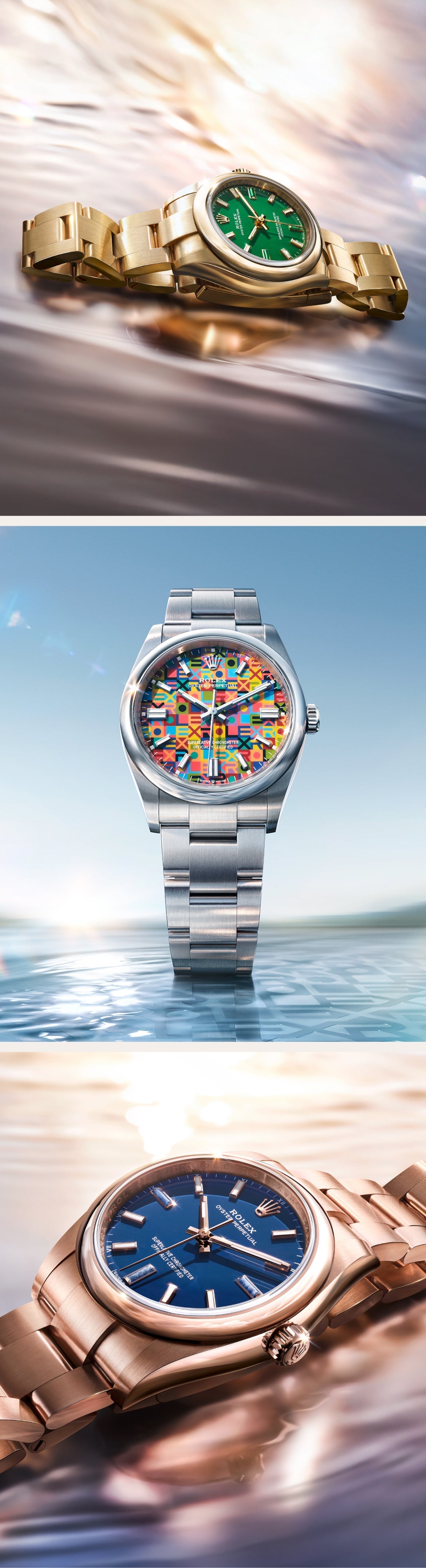 rolex oyster perpetual watches - henne jewelers