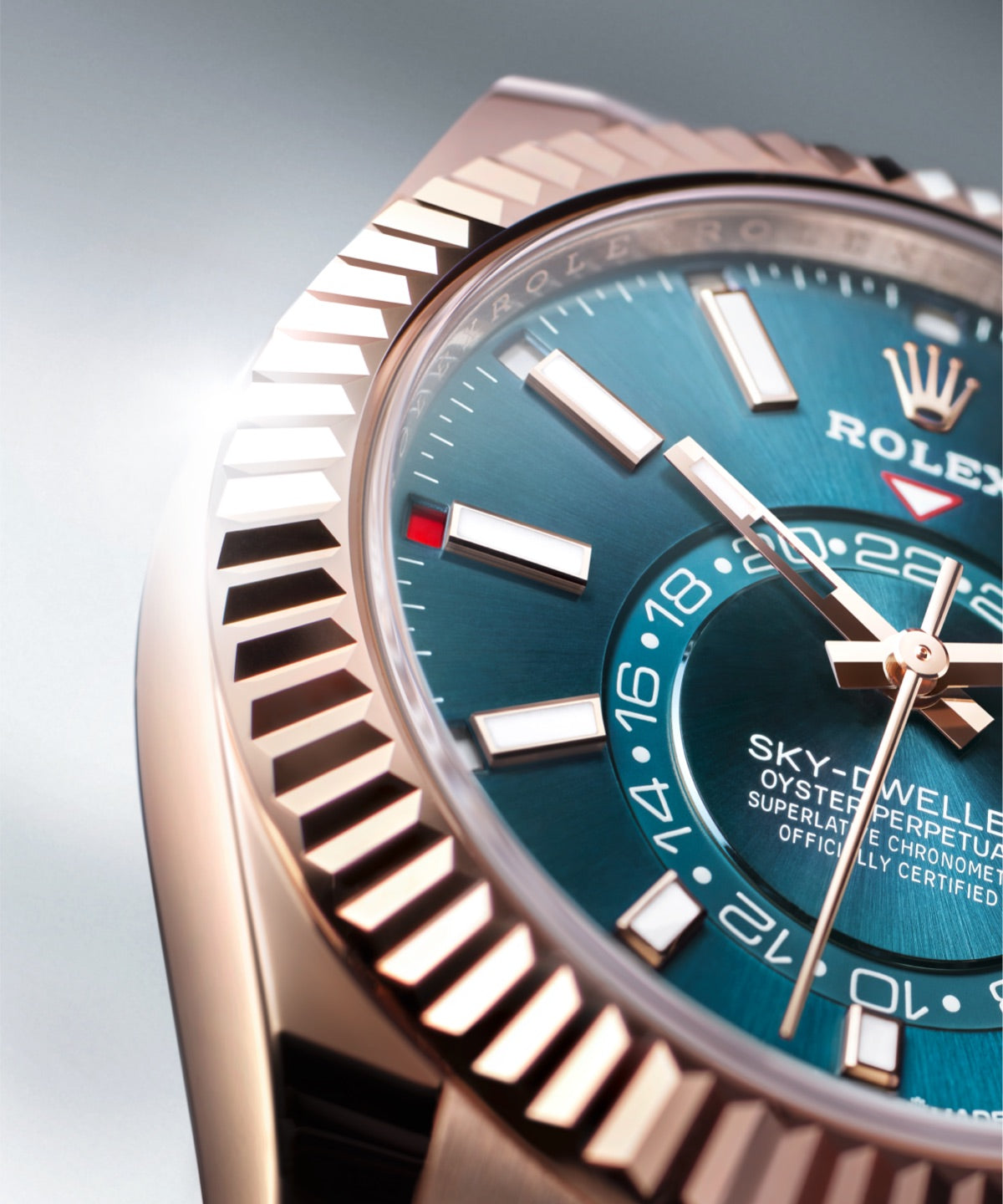 rolex sky-dweller watches - henne jewelers