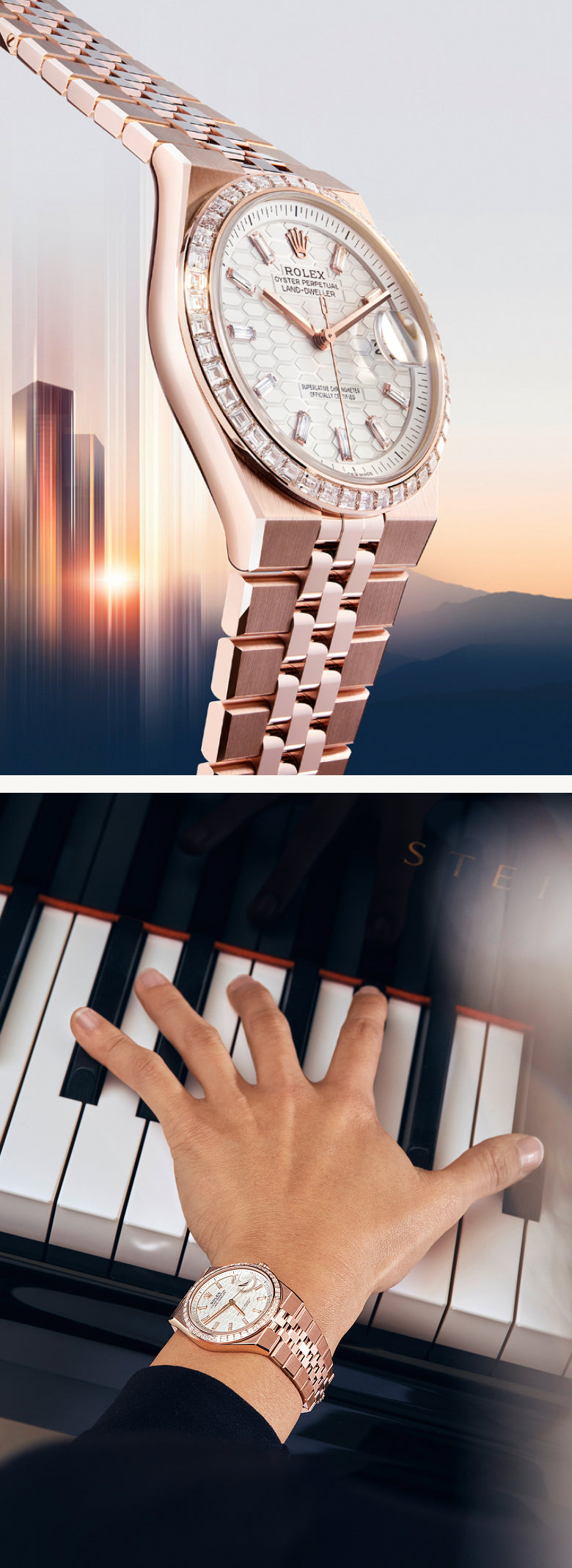 rolex land dweller watches - henne jewelers