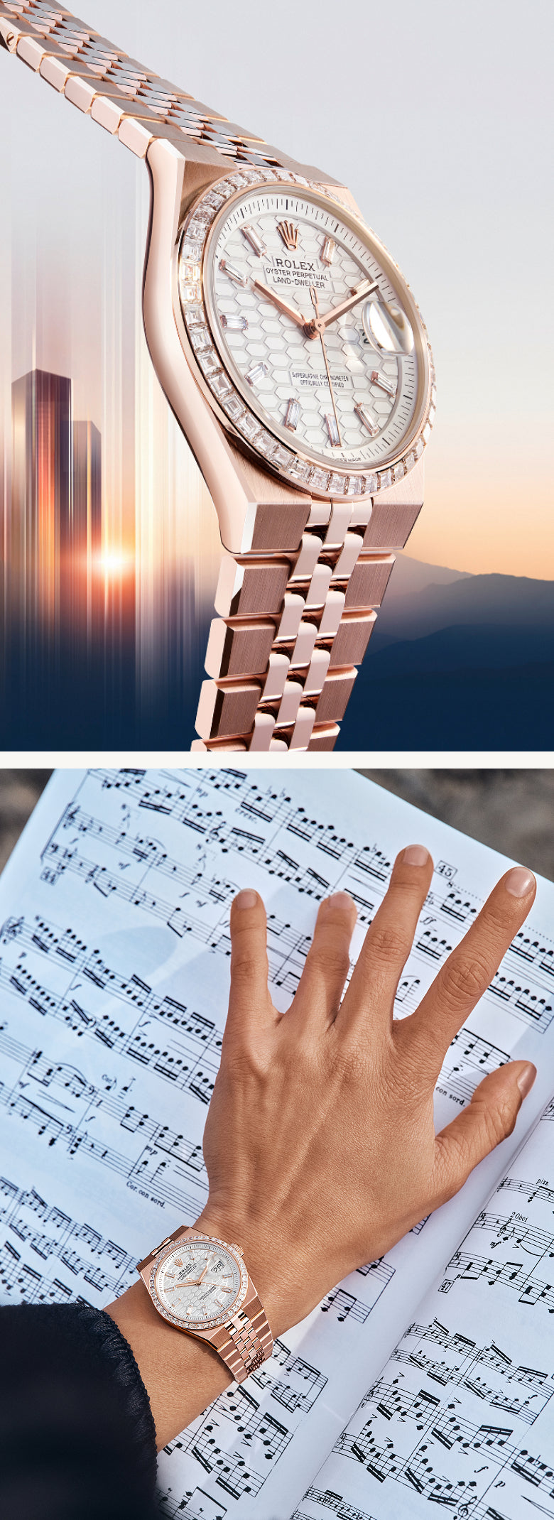 rolex land-dweller watches - henne jewelers