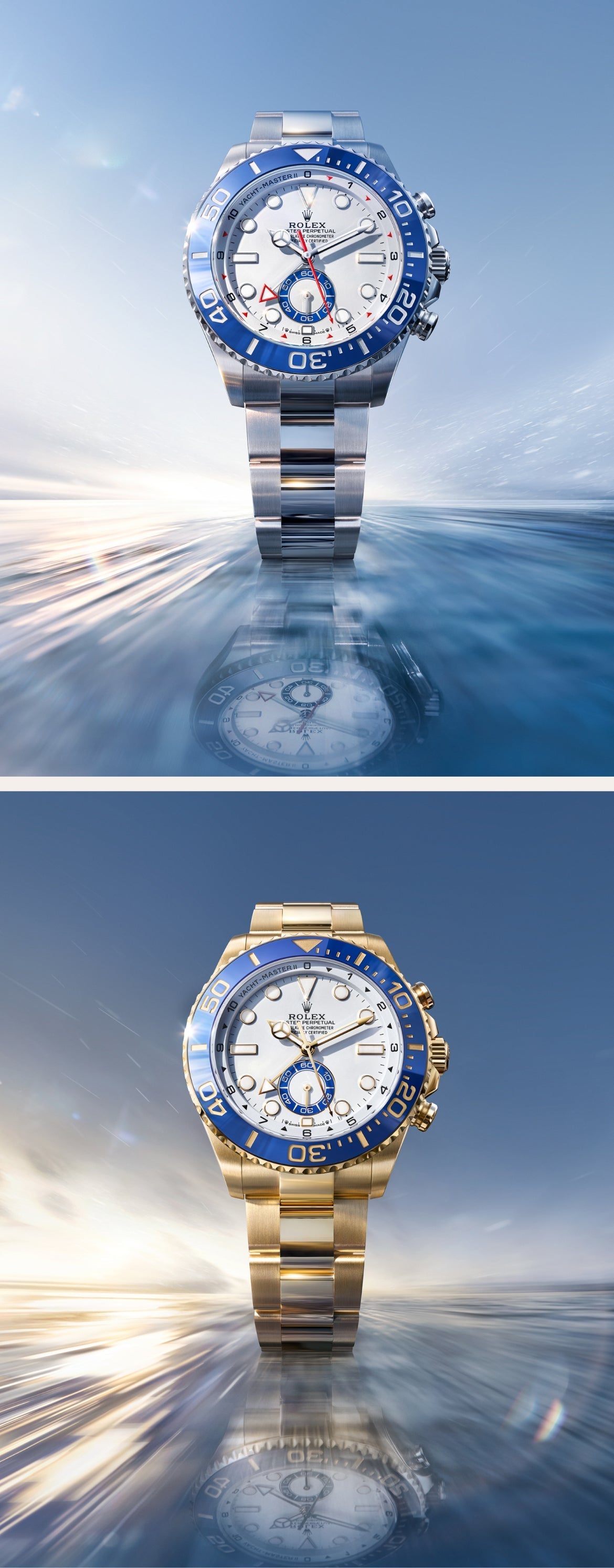 rolex yacht master ii watches - henne jewelers