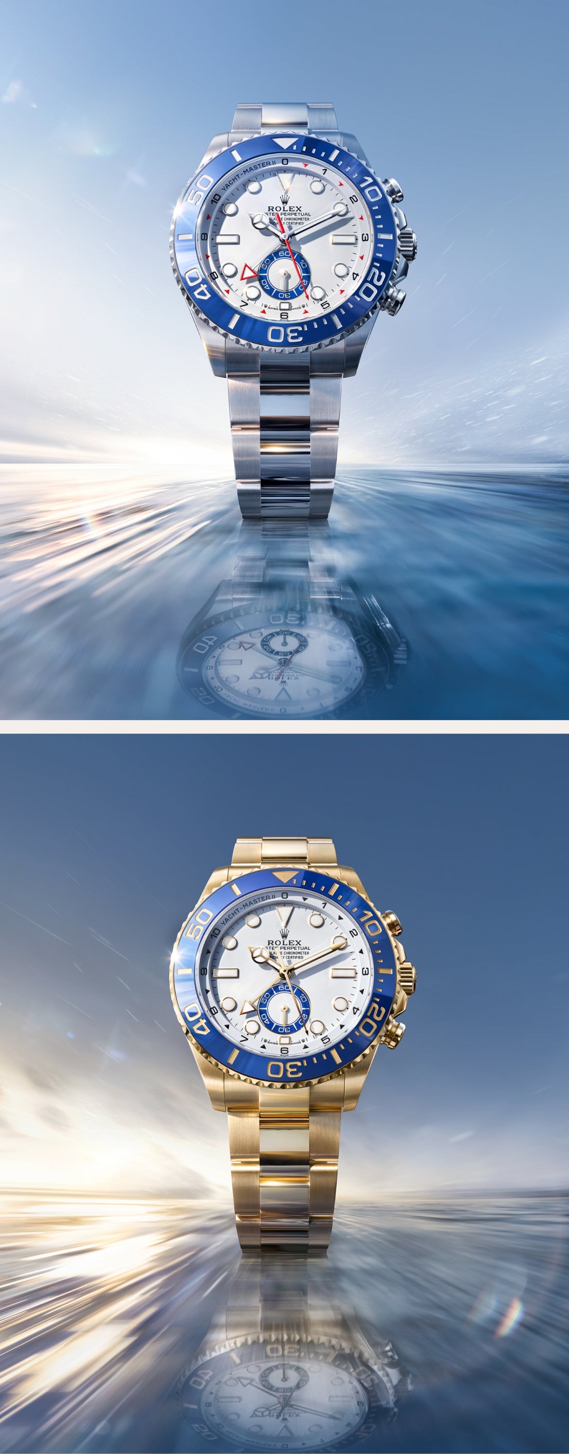 rolex yacht master ii watches - henne jewelers