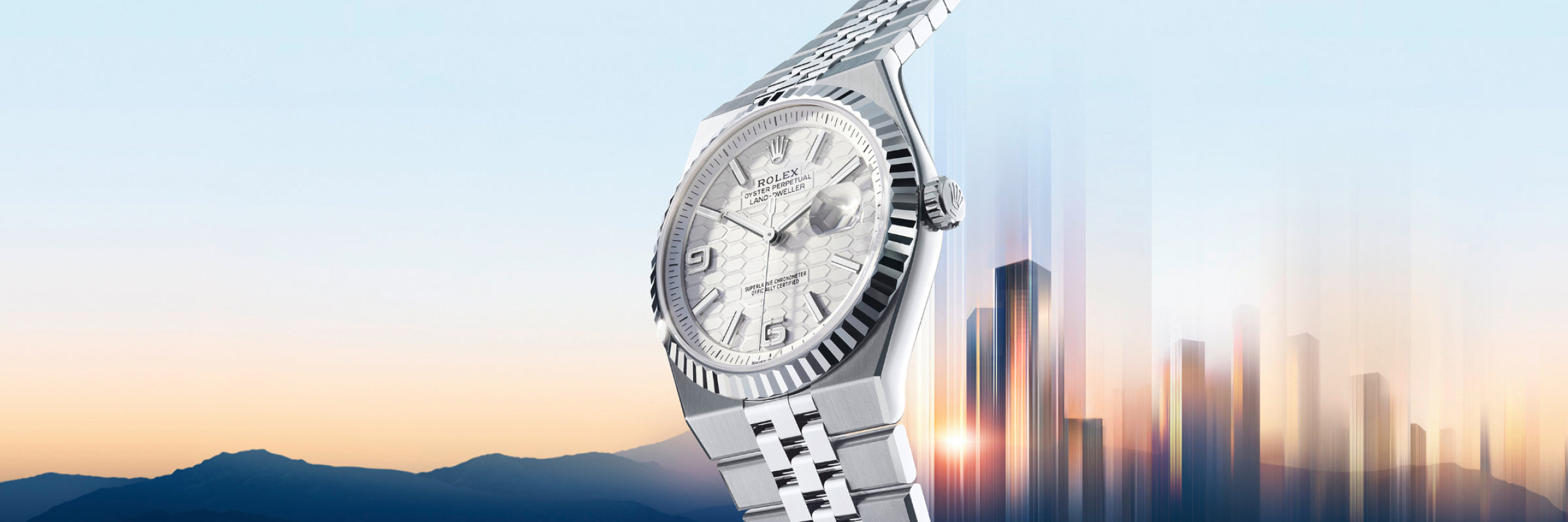 rolex land-dweller watches - henne jewelers