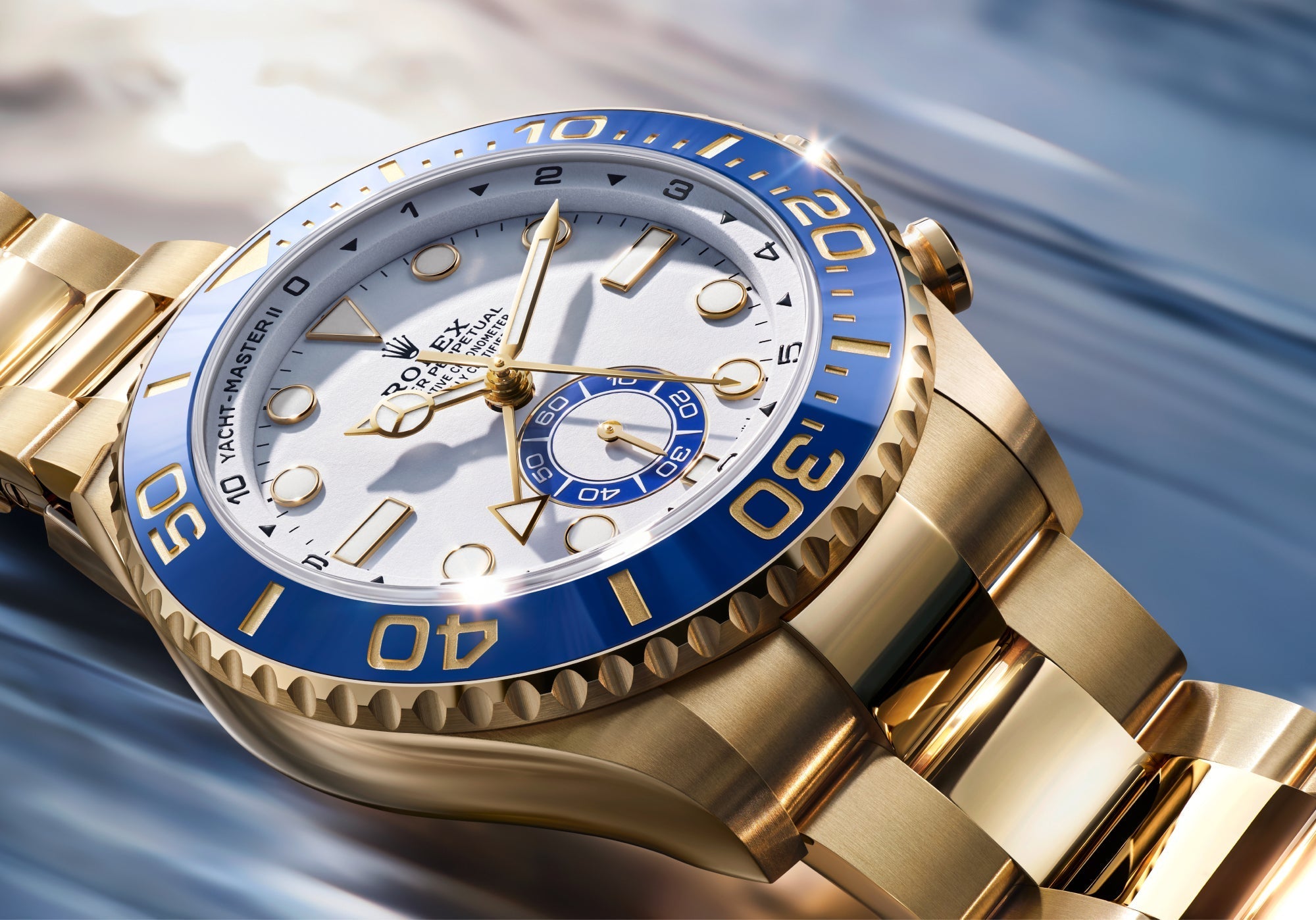 rolex yacht master ii watches - henne jewelers