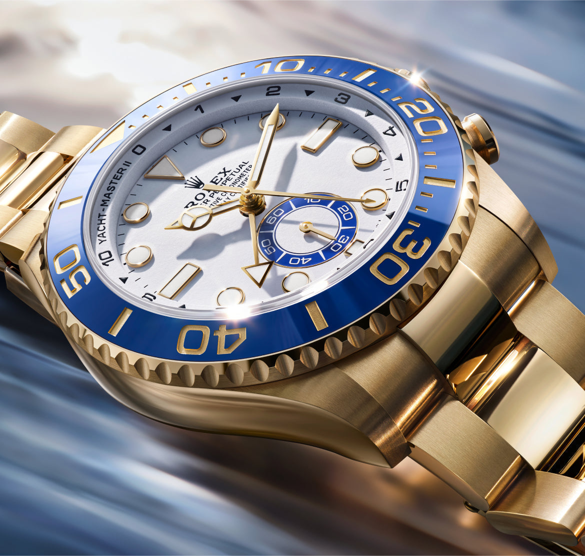 rolex yacht master ii watches - henne jewelers