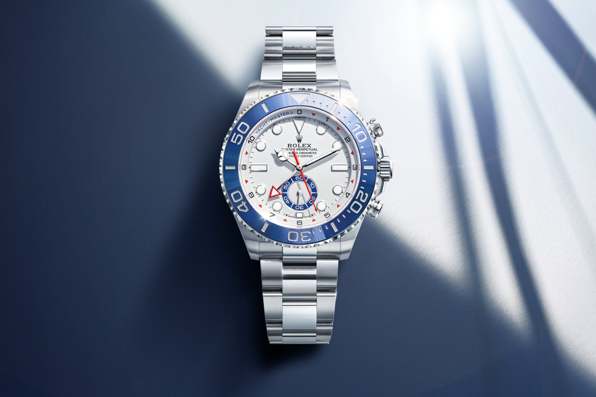 rolex yacht master ii watches - henne jewelers