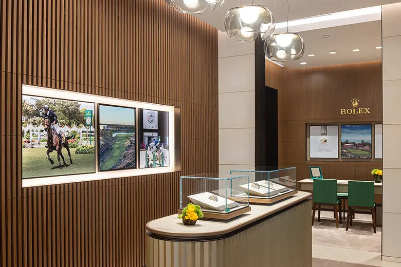 discover our luxury rolex showroom - henne jewelers
