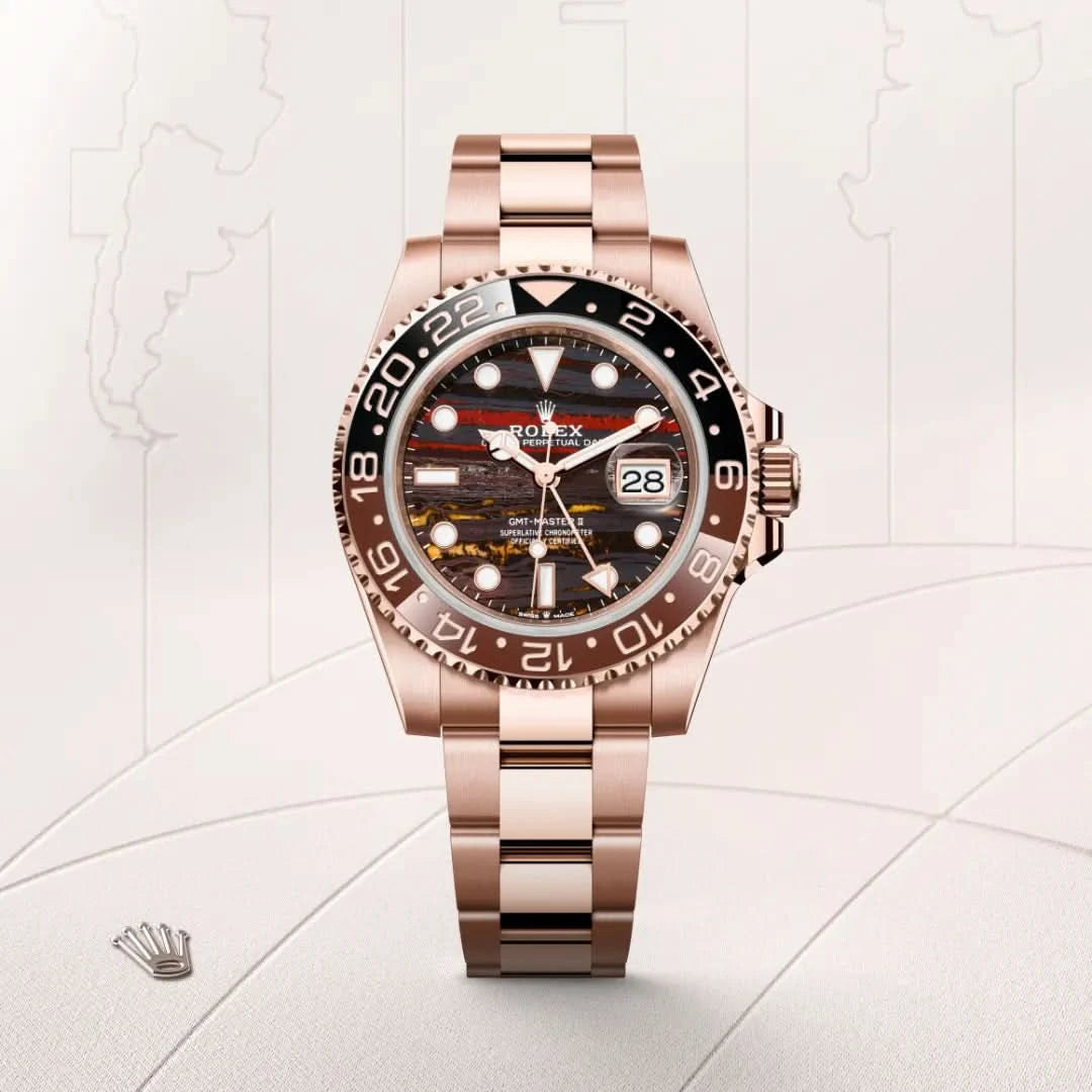 Rolex  GMT-Master II Oyster, 40 mm, Everose gold M126715CHNR-0002