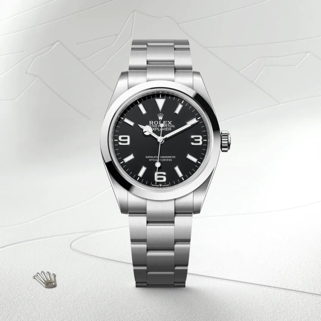 Rolex  Explorer 40 Oyster, 40 mm, Oystersteel M224270-0001