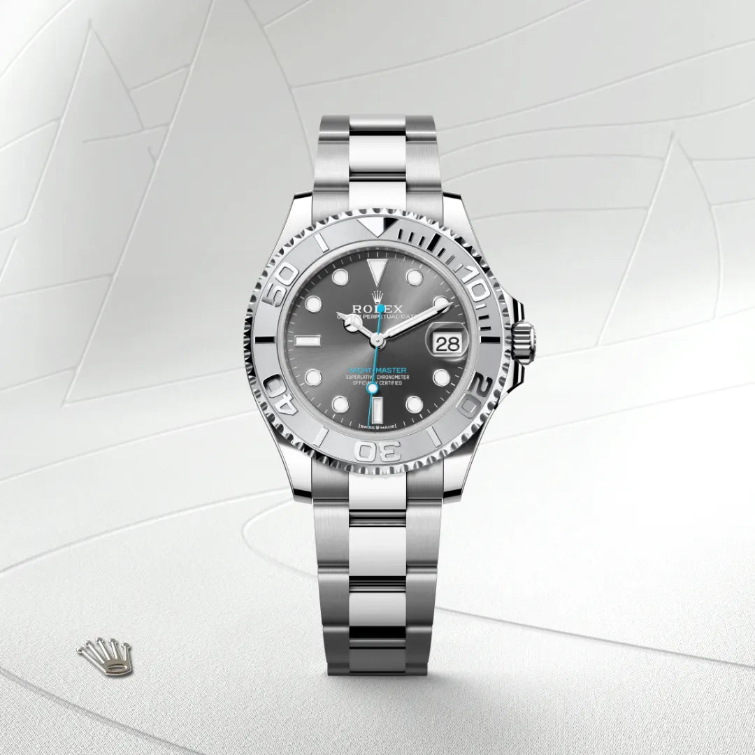 Rolex  Yacht-Master 37 Oyster, 37 mm, Oystersteel and platinum M268622-0002