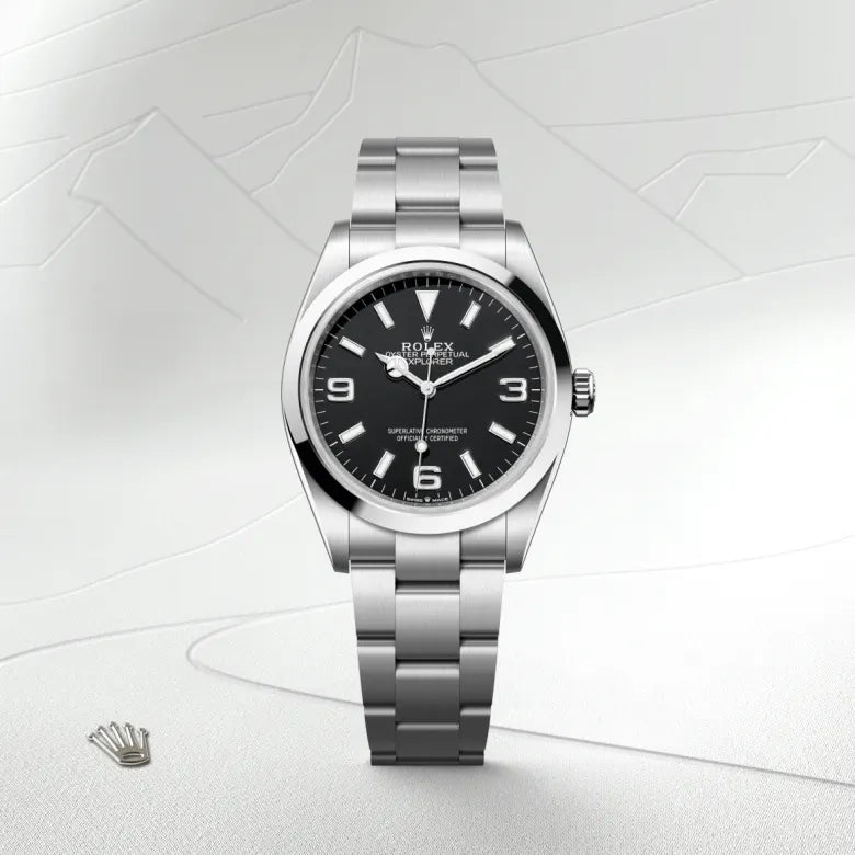 Rolex Explorer 36 Oystersteel, M124270-0001 Rolex Explorer 36 Oystersteel, M124270-0001