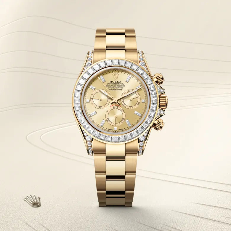 Rolex  Cosmograph Daytona Oyster, 40 mm, yellow gold and diamonds M126598TBR-0001