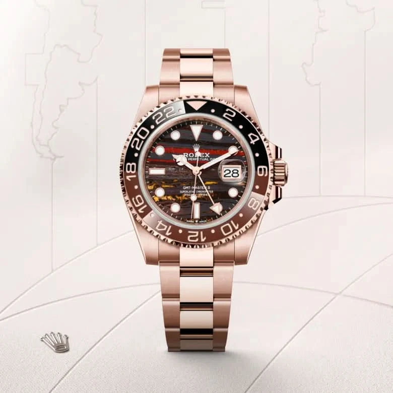 Rolex  GMT-Master II Oyster, 40 mm, Everose gold M126715CHNR-0002