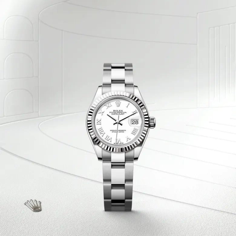 Rolex  Lady-Datejust Oyster, 28 mm, Oystersteel and white gold M279174-0020