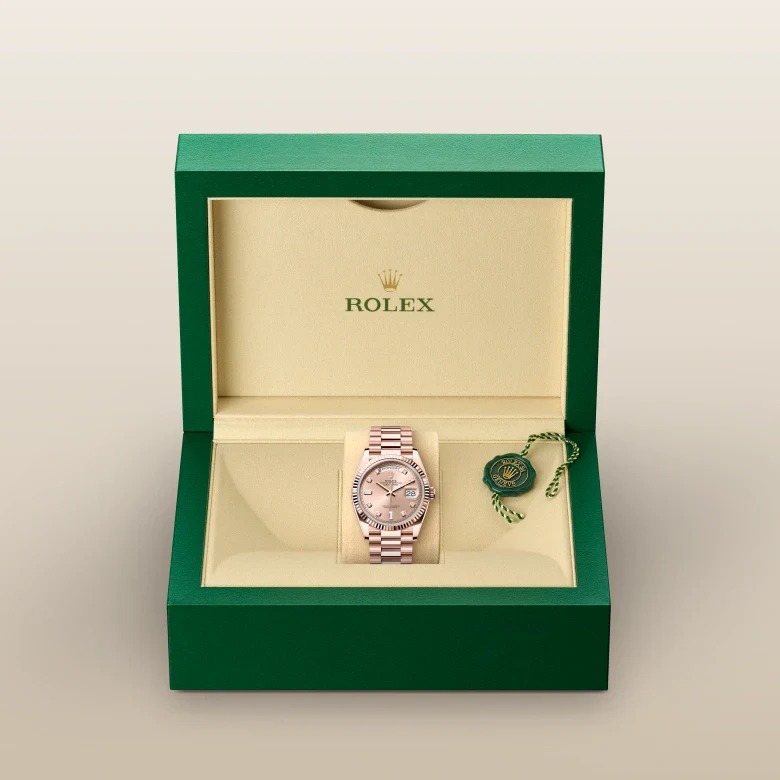 Rolex  Day-Date 36 Oyster, 36 mm, Everose gold M128235-0009