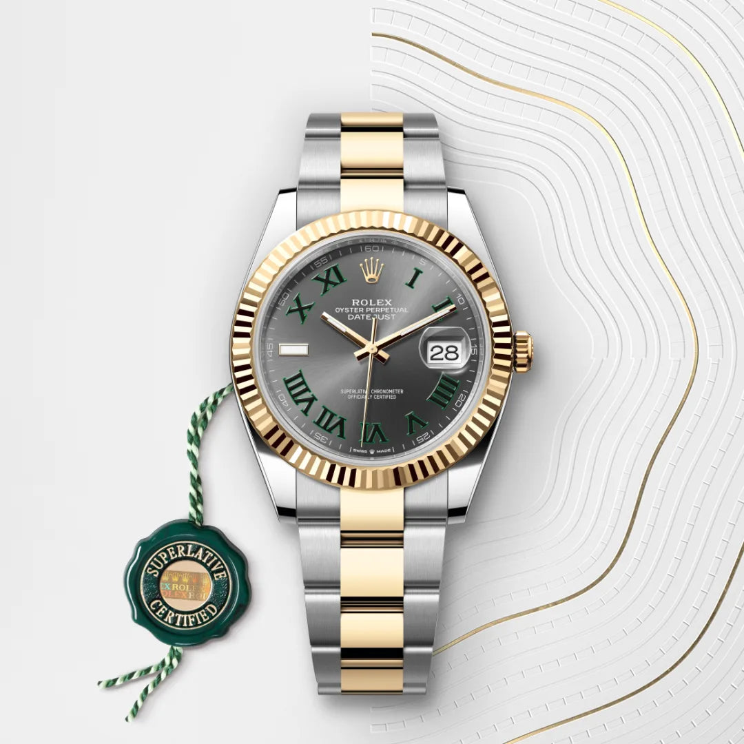 Rolex  Datejust 41 Oyster, 41 mm, Oystersteel and yellow gold M126333-0019