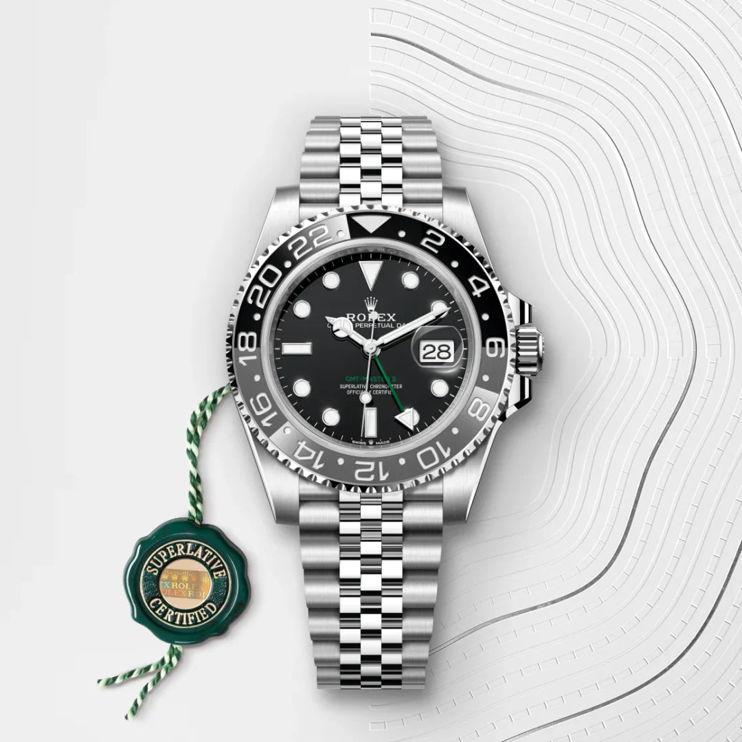 Rolex  GMT-Master II Oyster, 40 mm, Oystersteel M126710GRNR-0003