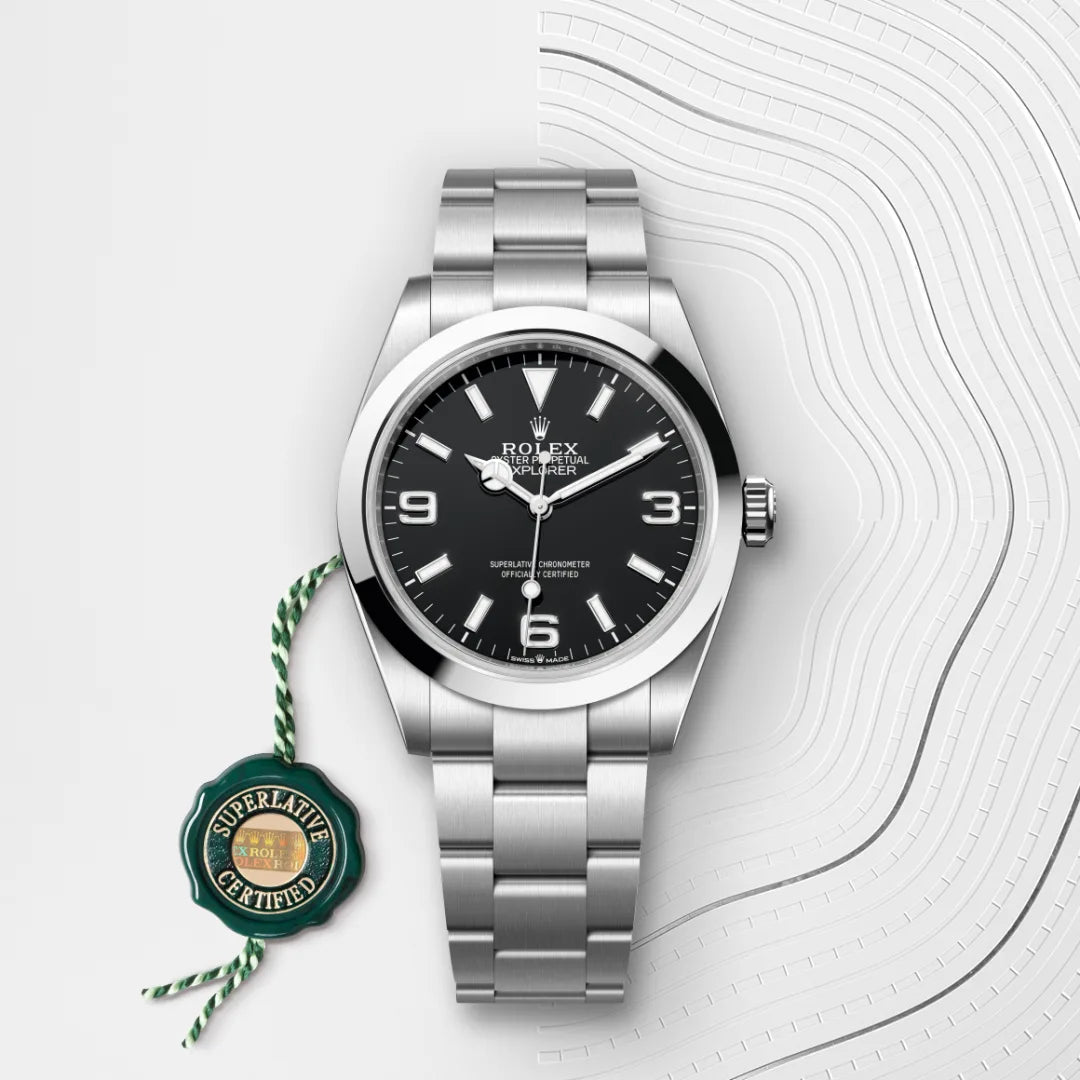 Rolex  Explorer 40 Oyster, 40 mm, Oystersteel M224270-0001
