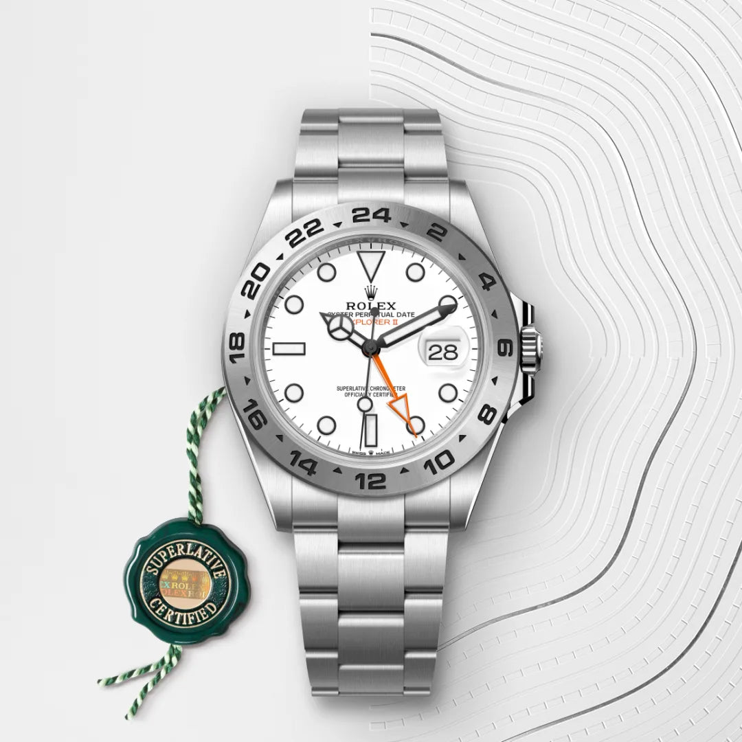 Rolex  Explorer II Oyster, 42 mm, Oystersteel M226570-0001