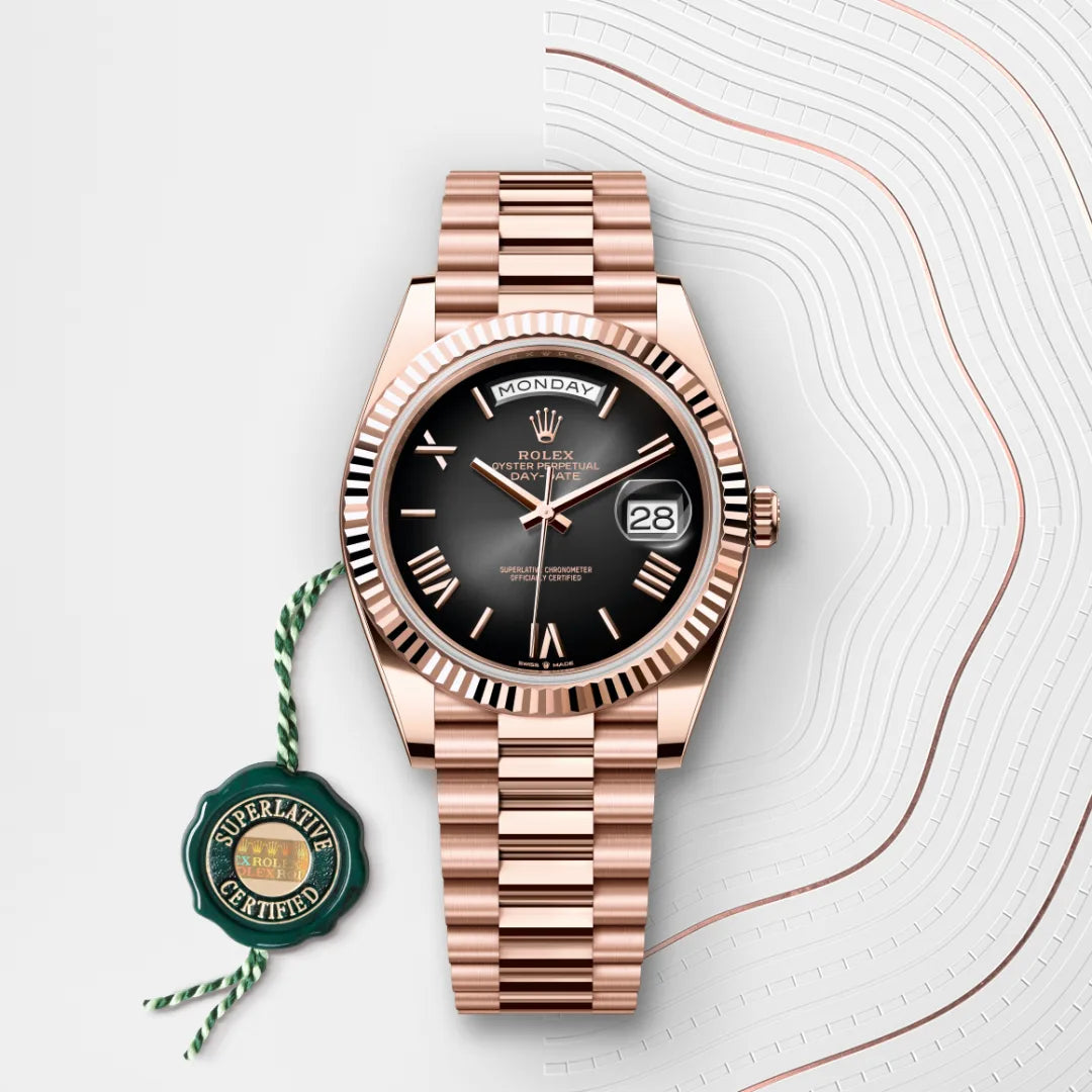 Rolex  Day-Date 40 Oyster, 40 mm, Everose gold M228235-0055