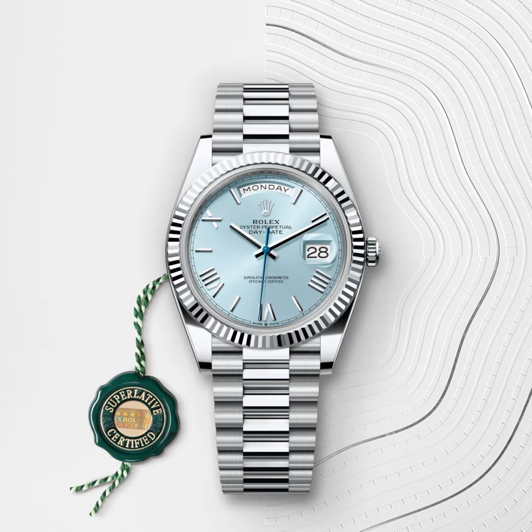 Rolex  Day-Date 40 Oyster, 40 mm, platinum M228236-0012