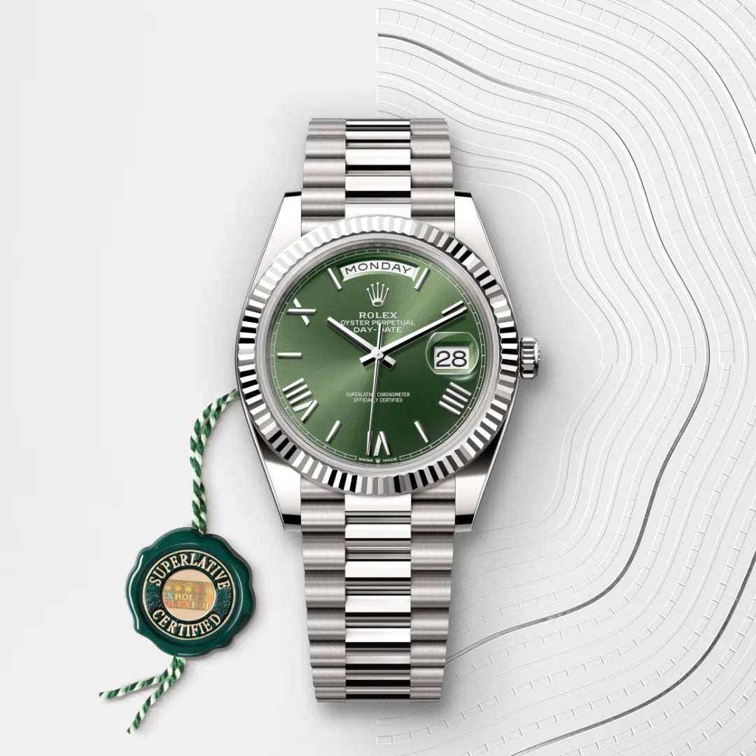 Rolex  Day-Date 40 Oyster, 40 mm, white gold M228239-0033