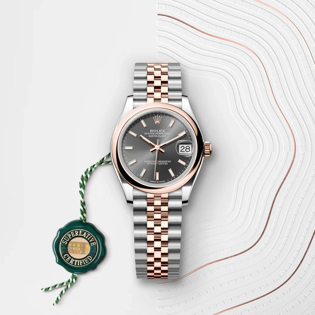 Rolex  Datejust 31 Oyster, 31 mm, Oystersteel and Everose gold M278241-0018