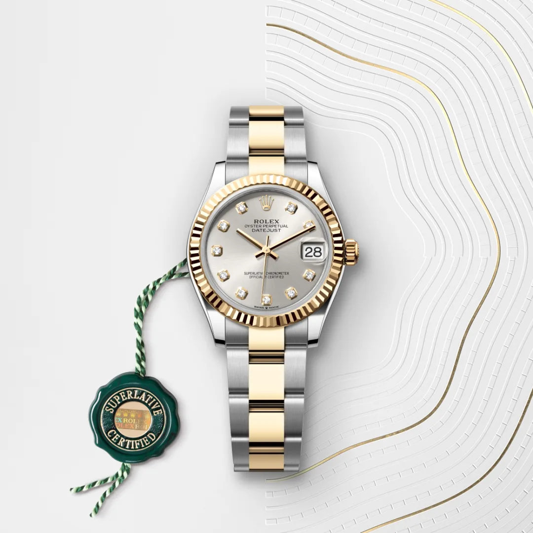 Rolex  Datejust 31 Oyster, 31 mm, Oystersteel and yellow gold M278273-0019
