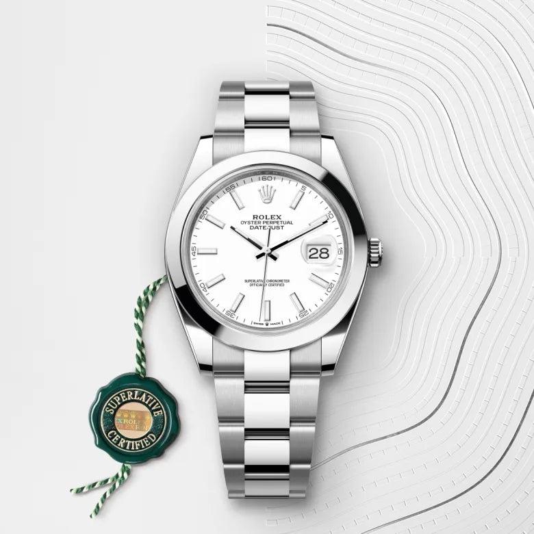 Rolex  Datejust 41 Oyster, 41 mm, Oystersteel M126300-0005