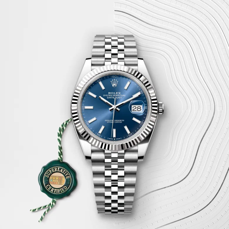Rolex  Datejust 41 Oyster, 41 mm, Oystersteel and white gold M126334-0002