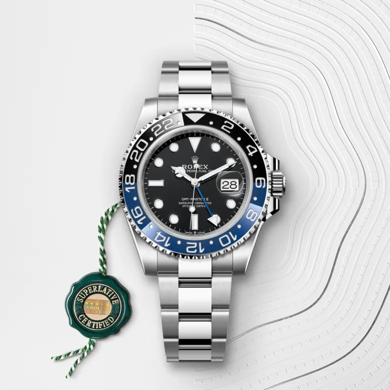 Rolex  GMT-Master II Oyster, 40 mm, Oystersteel M126710BLNR-0003