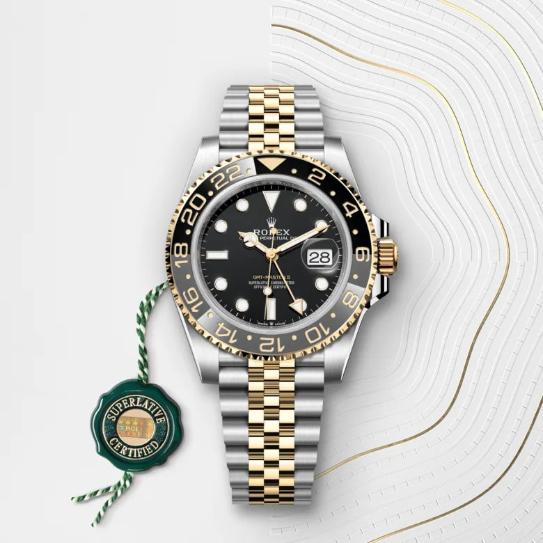 Rolex  GMT-Master II Oyster, 40 mm, Oystersteel and yellow gold M126713GRNR-0001