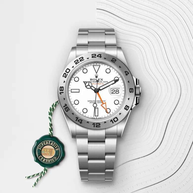 Rolex  Explorer II Oyster, 42 mm, Oystersteel M226570-0001
