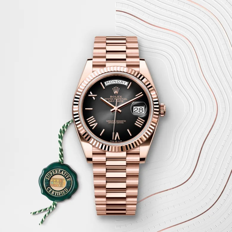 Rolex  Day-Date 40 Oyster, 40 mm, Everose gold M228235-0055