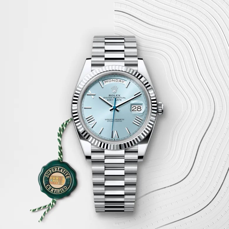 Rolex  Day-Date 40 Oyster, 40 mm, platinum M228236-0012