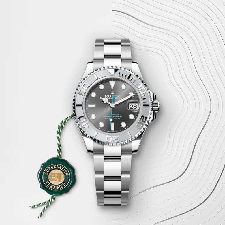 Rolex  Yacht-Master 37 Oyster, 37 mm, Oystersteel and platinum M268622-0002