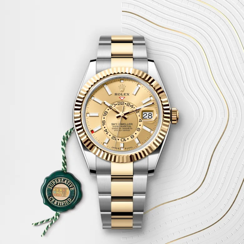 Rolex  Sky-Dweller Oyster, 42 mm, Oystersteel and yellow gold M336933-0001