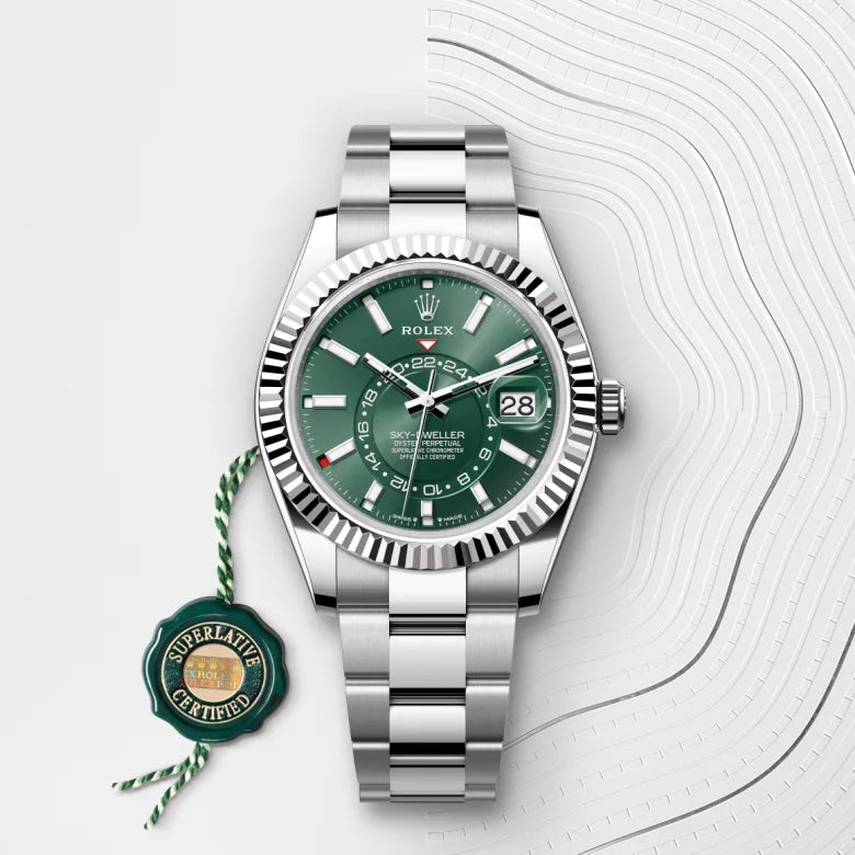 Rolex  Sky-Dweller Oyster, 42 mm, Oystersteel and white gold M336934-0001