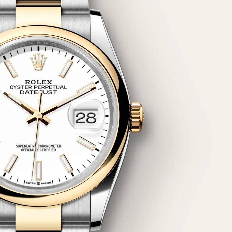 Rolex  Datejust 36 Oyster, 36 mm, Oystersteel and yellow gold M126203-0020