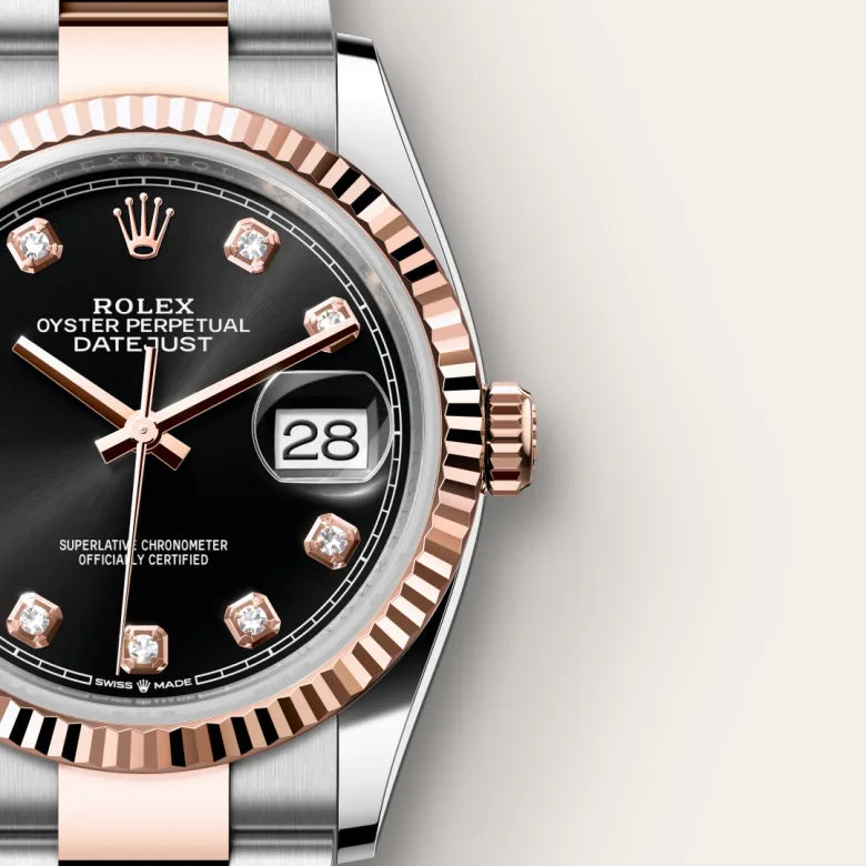 Rolex  Datejust 36 Oyster, 36 mm, Oystersteel and Everose gold M126231-0020