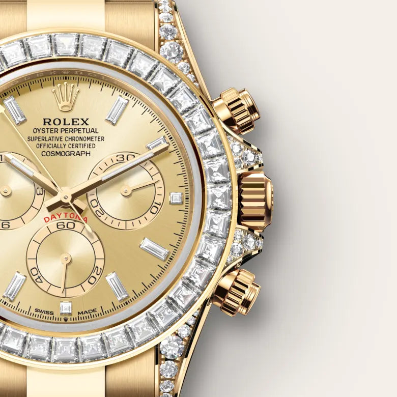 Rolex  Cosmograph Daytona Oyster, 40 mm, yellow gold and diamonds M126598TBR-0001